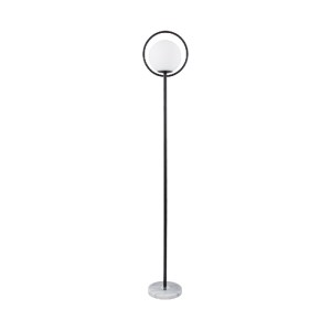 glo-01540-01540_2 GLOBOSTAR® VERSAILLES 01540 ΜΟΝΤΕΡΝΟ ΕΠΙΔΑΠΕΔΙΟ ΦΩΤΙΣΤΙΚΟ ΜΟΝΟΦΩΤΟ 1 X E27 IP20 ΜΑΥΡΟ ΑΛΟΥ