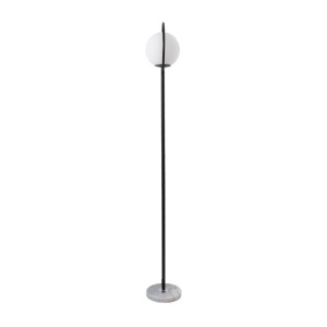 glo-01540-01540_4 GLOBOSTAR® VERSAILLES 01540 ΜΟΝΤΕΡΝΟ ΕΠΙΔΑΠΕΔΙΟ ΦΩΤΙΣΤΙΚΟ ΜΟΝΟΦΩΤΟ 1 X E27 IP20 ΜΑΥΡΟ ΑΛΟΥ