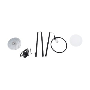 glo-01540-01540_7 GLOBOSTAR® VERSAILLES 01540 ΜΟΝΤΕΡΝΟ ΕΠΙΔΑΠΕΔΙΟ ΦΩΤΙΣΤΙΚΟ ΜΟΝΟΦΩΤΟ 1 X E27 IP20 ΜΑΥΡΟ ΑΛΟΥ