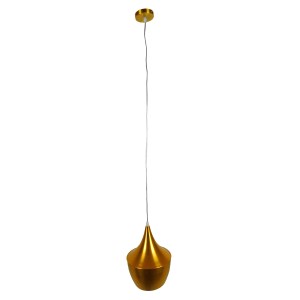 glo-01544-01544_2 GLOBOSTAR® SHANGHAI 01544 ΜΟΝΤΕΡΝΟ ΚΡΕΜΑΣΤΟ ΦΩΤΙΣΤΙΚΟ ΚΑΜΠΑΝΑ ΜΟΝΟΦΩΤΟ 1 X E27 IP20 ΧΡΥΣΟ 