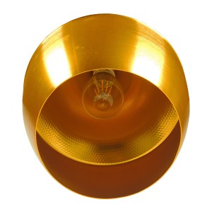 glo-01544-01544_5 GLOBOSTAR® SHANGHAI 01544 ΜΟΝΤΕΡΝΟ ΚΡΕΜΑΣΤΟ ΦΩΤΙΣΤΙΚΟ ΚΑΜΠΑΝΑ ΜΟΝΟΦΩΤΟ 1 X E27 IP20 ΧΡΥΣΟ 