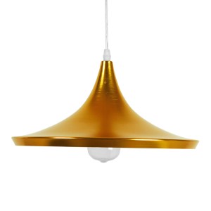 glo-01545-01545_3 GLOBOSTAR® SHANGHAI 01545 ΜΟΝΤΕΡΝΟ ΚΡΕΜΑΣΤΟ ΦΩΤΙΣΤΙΚΟ ΚΑΜΠΑΝΑ ΜΟΝΟΦΩΤΟ 1 X E27 IP20 ΧΡΥΣΟ 