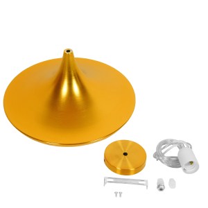 glo-01545-01545_6 GLOBOSTAR® SHANGHAI 01545 ΜΟΝΤΕΡΝΟ ΚΡΕΜΑΣΤΟ ΦΩΤΙΣΤΙΚΟ ΚΑΜΠΑΝΑ ΜΟΝΟΦΩΤΟ 1 X E27 IP20 ΧΡΥΣΟ 