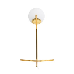 glo-01551-01551_6 GLOBOSTAR® ELFIS GOLD 01551 ΜΟΝΤΕΡΝΟ ΕΠΙΤΡΑΠΕΖΙΟ ΦΩΤΙΣΤΙΚΟ ΠΟΡΤΑΤΙΦ ΜΟΝΟΦΩΤΟ 1 X E27 ΧΡΥΣΟ