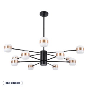 glo-01553-01553_0 GLOBOSTAR® ORNATE 01553 ΦΩΤΙΣΤΙΚΟ ΟΡΟΦΗΣ LED 104W LM ° AC 220-240V IP20 ΦΥΣΙΚΟ ΛΕΥΚΟ 4500K