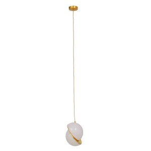 glo-01554-01554_2 GLOBOSTAR® HUDSON 01554 ΜΟΝΤΕΡΝΟ ΚΡΕΜΑΣΤΟ ΦΩΤΙΣΤΙΚΟ ΜΠΑΛΑ ΜΟΝΟΦΩΤΟ 1 X E27 IP20 ΛΕΥΚΟ ΓΥΑΛ