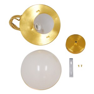 glo-01554-01554_9 GLOBOSTAR® HUDSON 01554 ΜΟΝΤΕΡΝΟ ΚΡΕΜΑΣΤΟ ΦΩΤΙΣΤΙΚΟ ΜΠΑΛΑ ΜΟΝΟΦΩΤΟ 1 X E27 IP20 ΛΕΥΚΟ ΓΥΑΛ