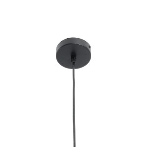 glo-01558-01558_10 GLOBOSTAR® LILY 01558 VINTAGE ΚΡΕΜΑΣΤΟ ΦΩΤΙΣΤΙΚΟ ΠΛΕΓΜΑ ΜΟΝΟΦΩΤΟ 1 X E27 IP20 ΜΑΥΡΟ ΜΕΤΑΛΛ