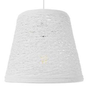 glo-01562-01562_3 GLOBOSTAR® PLAYROOM 01562 VINTAGE ΚΡΕΜΑΣΤΟ ΦΩΤΙΣΤΙΚΟ ΚΑΠΕΛΟ ΜΟΝΟΦΩΤΟ 1 X E27 IP20 ΛΕΥΚΟ RA