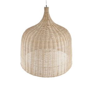 glo-01570-01570_7 GLOBOSTAR® BAHAMAS 01570 BOHO ΚΡΕΜΑΣΤΟ ΦΩΤΙΣΤΙΚΟ ΚΑΜΠΑΝΑ ΜΟΝΟΦΩΤΟ 1 X E27 IP20 ΜΠΕΖ ΞΥΛΟ -
