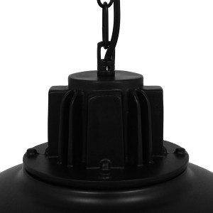 glo-01571-01571_8 GLOBOSTAR® HARROW 01571 VINTAGE ΚΡΕΜΑΣΤΟ ΦΩΤΙΣΤΙΚΟ ΚΑΜΠΑΝΑ ΜΟΝΟΦΩΤΟ 1 X E27 IP20 ΜΑΥΡΟ ΜΕΤ