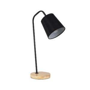 glo-01573-01573_2 GLOBOSTAR® BARNABY 01573 ΜΟΝΤΕΡΝΟ ΕΠΙΤΡΑΠΕΖΙΟ ΦΩΤΙΣΤΙΚΟ ΠΟΡΤΑΤΙΦ ΜΟΝΟΦΩΤΟ 1 X E27 ΜΑΥΡΟ ΜΕ