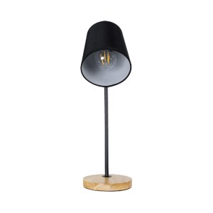 glo-01573-01573_5 GLOBOSTAR® BARNABY 01573 ΜΟΝΤΕΡΝΟ ΕΠΙΤΡΑΠΕΖΙΟ ΦΩΤΙΣΤΙΚΟ ΠΟΡΤΑΤΙΦ ΜΟΝΟΦΩΤΟ 1 X E27 ΜΑΥΡΟ ΜΕ