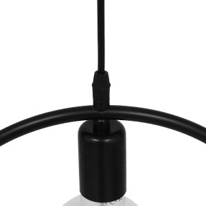 glo-01578-01578_6 GLOBOSTAR® OMICRON 01578 ΜΟΝΤΕΡΝΟ ΚΡΕΜΑΣΤΟ ΦΩΤΙΣΤΙΚΟ ΑΝΑΡΤΗΣΗ ΜΟΝΟΦΩΤΟ 1 X E27 IP20 ΜΑΥΡΟ 