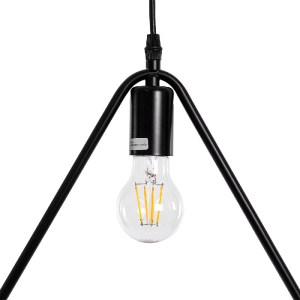 glo-01580-01580_7 GLOBOSTAR® DELTA 01580 ΜΟΝΤΕΡΝΟ ΚΡΕΜΑΣΤΟ ΦΩΤΙΣΤΙΚΟ ΑΝΑΡΤΗΣΗ ΜΟΝΟΦΩΤΟ 1 X E27 IP20 ΜΑΥΡΟ ΜΕ
