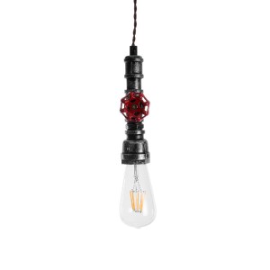 glo-01583-01583_8 GLOBOSTAR® SPIGOT 01583 VINTAGE ΚΡΕΜΑΣΤΟ ΦΩΤΙΣΤΙΚΟ ΑΝΑΡΤΗΣΗ ΜΟΝΟΦΩΤΟ 1 X E27 IP20 ΑΣΗΜΙ & 