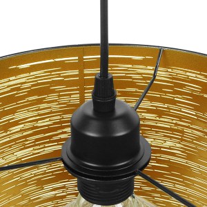 glo-01584-01584_8 GLOBOSTAR® ACCADEMIA 01584 ΜΟΝΤΕΡΝΟ ΚΡΕΜΑΣΤΟ ΦΩΤΙΣΤΙΚΟ ΚΑΠΕΛΟ ΜΟΝΟΦΩΤΟ 1 X E27 IP20 ΜΑΥΡΟ 