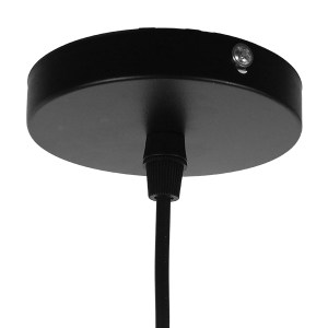 glo-01584-01584_9 GLOBOSTAR® ACCADEMIA 01584 ΜΟΝΤΕΡΝΟ ΚΡΕΜΑΣΤΟ ΦΩΤΙΣΤΙΚΟ ΚΑΠΕΛΟ ΜΟΝΟΦΩΤΟ 1 X E27 IP20 ΜΑΥΡΟ 