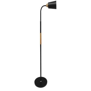 glo-01585-01585_4 GLOBOSTAR® RIBBON 01585 ΜΟΝΤΕΡΝΟ ΕΠΙΔΑΠΕΔΙΟ ΦΩΤΙΣΤΙΚΟ ΜΟΝΟΦΩΤΟ 1 X E27 IP20 ΜΑΥΡΟ ΜΕΤΑΛΛΟ 