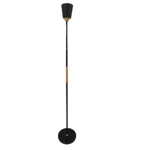 glo-01585-01585_5 GLOBOSTAR® RIBBON 01585 ΜΟΝΤΕΡΝΟ ΕΠΙΔΑΠΕΔΙΟ ΦΩΤΙΣΤΙΚΟ ΜΟΝΟΦΩΤΟ 1 X E27 IP20 ΜΑΥΡΟ ΜΕΤΑΛΛΟ 