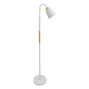 glo-01586-01586_3 GLOBOSTAR® RIBBON 01586 ΜΟΝΤΕΡΝΟ ΕΠΙΔΑΠΕΔΙΟ ΦΩΤΙΣΤΙΚΟ ΜΟΝΟΦΩΤΟ 1 X E27 IP20 ΛΕΥΚΟ ΜΕΤΑΛΛΟ 