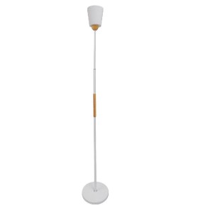 glo-01586-01586_5 GLOBOSTAR® RIBBON 01586 ΜΟΝΤΕΡΝΟ ΕΠΙΔΑΠΕΔΙΟ ΦΩΤΙΣΤΙΚΟ ΜΟΝΟΦΩΤΟ 1 X E27 IP20 ΛΕΥΚΟ ΜΕΤΑΛΛΟ 