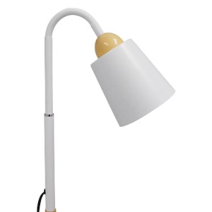 glo-01586-01586_6 GLOBOSTAR® RIBBON 01586 ΜΟΝΤΕΡΝΟ ΕΠΙΔΑΠΕΔΙΟ ΦΩΤΙΣΤΙΚΟ ΜΟΝΟΦΩΤΟ 1 X E27 IP20 ΛΕΥΚΟ ΜΕΤΑΛΛΟ 