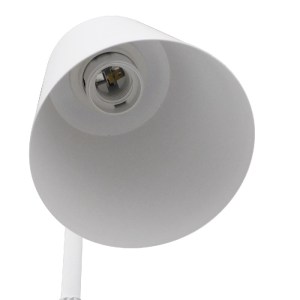 glo-01586-01586_8 GLOBOSTAR® RIBBON 01586 ΜΟΝΤΕΡΝΟ ΕΠΙΔΑΠΕΔΙΟ ΦΩΤΙΣΤΙΚΟ ΜΟΝΟΦΩΤΟ 1 X E27 IP20 ΛΕΥΚΟ ΜΕΤΑΛΛΟ 
