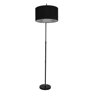 glo-01587-01587_2 GLOBOSTAR® IMPERIAL 01587 ΜΟΝΤΕΡΝΟ ΕΠΙΔΑΠΕΔΙΟ ΦΩΤΙΣΤΙΚΟ ΜΟΝΟΦΩΤΟ 1 X E27 IP20 ΜΑΥΡΟ ΜΕΤΑΛΛ