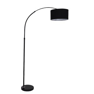 glo-01587-01587_4 GLOBOSTAR® IMPERIAL 01587 ΜΟΝΤΕΡΝΟ ΕΠΙΔΑΠΕΔΙΟ ΦΩΤΙΣΤΙΚΟ ΜΟΝΟΦΩΤΟ 1 X E27 IP20 ΜΑΥΡΟ ΜΕΤΑΛΛ