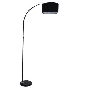 glo-01587-01587_5 GLOBOSTAR® IMPERIAL 01587 ΜΟΝΤΕΡΝΟ ΕΠΙΔΑΠΕΔΙΟ ΦΩΤΙΣΤΙΚΟ ΜΟΝΟΦΩΤΟ 1 X E27 IP20 ΜΑΥΡΟ ΜΕΤΑΛΛ