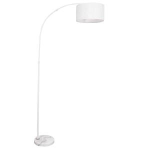 glo-01588-01588_5 GLOBOSTAR® IMPERIAL 01588 ΜΟΝΤΕΡΝΟ ΕΠΙΔΑΠΕΔΙΟ ΦΩΤΙΣΤΙΚΟ ΜΟΝΟΦΩΤΟ 1 X E27 IP20 ΛΕΥΚΟ ΜΕΤΑΛΛ