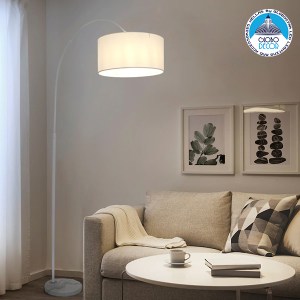 glo-01588-01588_aplication_0 GLOBOSTAR® IMPERIAL 01588 ΜΟΝΤΕΡΝΟ ΕΠΙΔΑΠΕΔΙΟ ΦΩΤΙΣΤΙΚΟ ΜΟΝΟΦΩΤΟ 1 X E27 IP20 ΛΕΥΚΟ ΜΕΤΑΛΛ