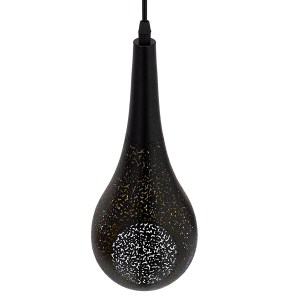 glo-01589-01589_7 GLOBOSTAR® JANIS 01589 ΜΟΝΤΕΡΝΟ ΚΡΕΜΑΣΤΟ ΦΩΤΙΣΤΙΚΟ ΚΑΜΠΑΝΑ ΜΟΝΟΦΩΤΟ 1 X E27 IP20 ΜΑΥΡΟ & Χ