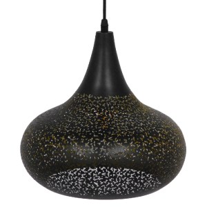 glo-01590-01590_5 GLOBOSTAR® JANIS 01590 ΜΟΝΤΕΡΝΟ ΚΡΕΜΑΣΤΟ ΦΩΤΙΣΤΙΚΟ ΚΑΜΠΑΝΑ ΜΟΝΟΦΩΤΟ 1 X E27 IP20 ΜΑΥΡΟ & Χ