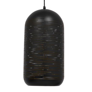 glo-01591-01591_4 GLOBOSTAR® JANIS 01591 ΜΟΝΤΕΡΝΟ ΚΡΕΜΑΣΤΟ ΦΩΤΙΣΤΙΚΟ ΚΑΜΠΑΝΑ ΜΟΝΟΦΩΤΟ 1 X E27 IP20 ΜΑΥΡΟ & Χ