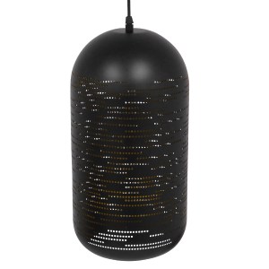 glo-01591-01591_5 GLOBOSTAR® JANIS 01591 ΜΟΝΤΕΡΝΟ ΚΡΕΜΑΣΤΟ ΦΩΤΙΣΤΙΚΟ ΚΑΜΠΑΝΑ ΜΟΝΟΦΩΤΟ 1 X E27 IP20 ΜΑΥΡΟ & Χ