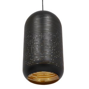 glo-01591-01591_6 GLOBOSTAR® JANIS 01591 ΜΟΝΤΕΡΝΟ ΚΡΕΜΑΣΤΟ ΦΩΤΙΣΤΙΚΟ ΚΑΜΠΑΝΑ ΜΟΝΟΦΩΤΟ 1 X E27 IP20 ΜΑΥΡΟ & Χ