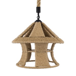 glo-01606-01606_4 GLOBOSTAR® SOLITARIO 01606 BOHO ΚΡΕΜΑΣΤΟ ΦΩΤΙΣΤΙΚΟ ΦΙΓΟΥΡΑ ΜΟΝΟΦΩΤΟ 1 X E27 IP20 ΜΠΕΖ ΣΧΟΙ