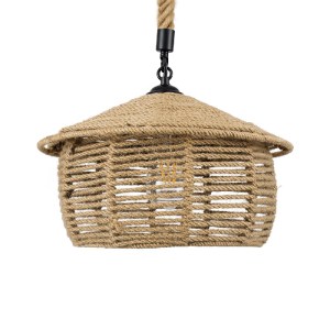 glo-01607-01607_4 GLOBOSTAR® SPIRIT 01607 BOHO ΚΡΕΜΑΣΤΟ ΦΩΤΙΣΤΙΚΟ ΚΑΜΠΑΝΑ ΜΟΝΟΦΩΤΟ 1 X E27 IP20 ΜΠΕΖ ΣΧΟΙΝΙ 