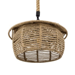 glo-01607-01607_5 GLOBOSTAR® SPIRIT 01607 BOHO ΚΡΕΜΑΣΤΟ ΦΩΤΙΣΤΙΚΟ ΚΑΜΠΑΝΑ ΜΟΝΟΦΩΤΟ 1 X E27 IP20 ΜΠΕΖ ΣΧΟΙΝΙ 