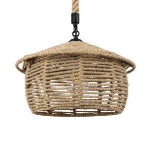 glo-01607-fbb1d0_01607_0 GLOBOSTAR® SPIRIT 01607 BOHO ΚΡΕΜΑΣΤΟ ΦΩΤΙΣΤΙΚΟ ΚΑΜΠΑΝΑ ΜΟΝΟΦΩΤΟ 1 X E27 IP20 ΜΠΕΖ ΣΧΟΙΝΙ 
