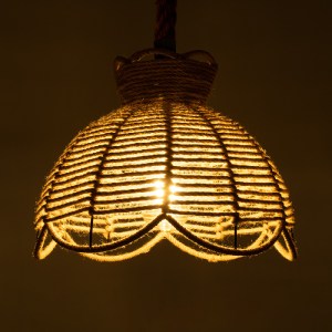 glo-01610-01610_2 GLOBOSTAR® VENIER 01610 BOHO ΚΡΕΜΑΣΤΟ ΦΩΤΙΣΤΙΚΟ ΠΛΕΓΜΑ ΜΟΝΟΦΩΤΟ 1 X E27 IP20 ΜΠΕΖ ΣΧΟΙΝΙ -