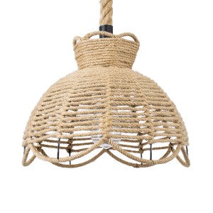 glo-01610-46c933_01610_0 GLOBOSTAR® VENIER 01610 BOHO ΚΡΕΜΑΣΤΟ ΦΩΤΙΣΤΙΚΟ ΠΛΕΓΜΑ ΜΟΝΟΦΩΤΟ 1 X E27 IP20 ΜΠΕΖ ΣΧΟΙΝΙ -