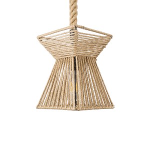 glo-01611-01611_4 GLOBOSTAR® ROUGE 01611 BOHO ΚΡΕΜΑΣΤΟ ΦΩΤΙΣΤΙΚΟ ΠΛΕΓΜΑ ΜΟΝΟΦΩΤΟ 1 X E27 IP20 ΜΠΕΖ ΣΧΟΙΝΙ - 