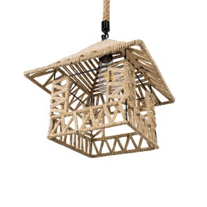 glo-01613-01613_6 GLOBOSTAR® SPIKY 01613 BOHO ΚΡΕΜΑΣΤΟ ΦΩΤΙΣΤΙΚΟ ΦΙΓΟΥΡΑ ΜΟΝΟΦΩΤΟ 1 X E27 IP20 ΜΠΕΖ ΣΧΟΙΝΙ -