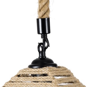 glo-01613-01613_8 GLOBOSTAR® SPIKY 01613 BOHO ΚΡΕΜΑΣΤΟ ΦΩΤΙΣΤΙΚΟ ΦΙΓΟΥΡΑ ΜΟΝΟΦΩΤΟ 1 X E27 IP20 ΜΠΕΖ ΣΧΟΙΝΙ -