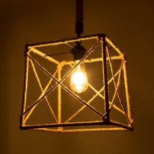 glo-01616-01616_2 GLOBOSTAR® POLISHED 01616 VINTAGE ΚΡΕΜΑΣΤΟ ΦΩΤΙΣΤΙΚΟ ΠΛΕΓΜΑ ΜΟΝΟΦΩΤΟ 1 X E27 IP20 ΜΑΥΡΟ ΜΕ