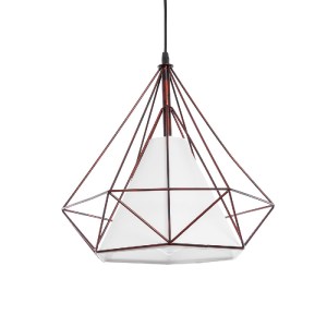 glo-01623-01623_2 GLOBOSTAR® KAIRI 01623 ΜΟΝΤΕΡΝΟ ΚΡΕΜΑΣΤΟ ΦΩΤΙΣΤΙΚΟ ΠΛΕΓΜΑ ΜΟΝΟΦΩΤΟ 1 X E27 IP20 ΧΑΛΚΙΝΟ ΜΕ