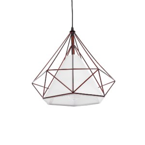 glo-01623-01623_6 GLOBOSTAR® KAIRI 01623 ΜΟΝΤΕΡΝΟ ΚΡΕΜΑΣΤΟ ΦΩΤΙΣΤΙΚΟ ΠΛΕΓΜΑ ΜΟΝΟΦΩΤΟ 1 X E27 IP20 ΧΑΛΚΙΝΟ ΜΕ